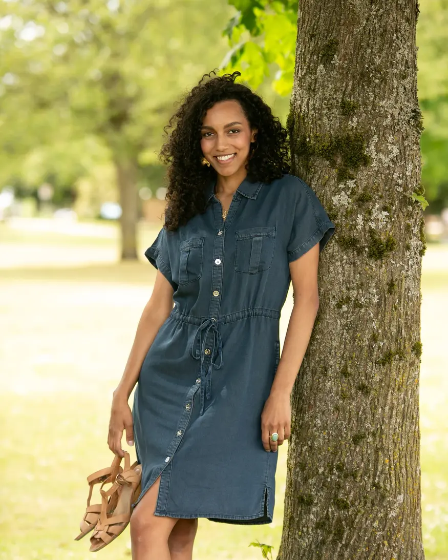 Papillon Selah Collared Mini Dress