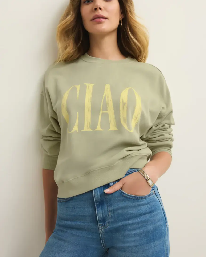 Z-Supply Ciao First Date Sweatshirt