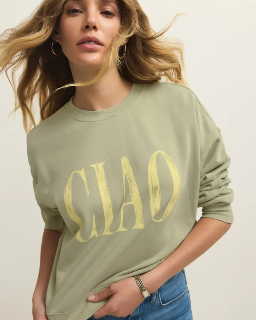 Z-Supply Ciao First Date Sweatshirt