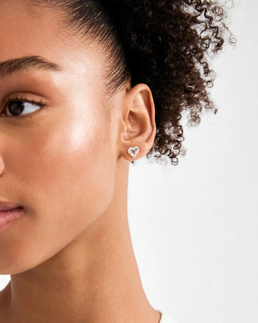 Pilgrim Small Iris Earrings