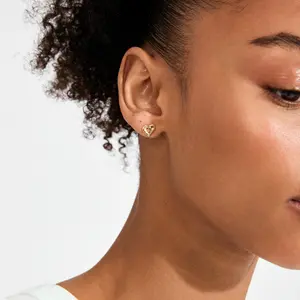 Pilgrim Small Iris Earrings