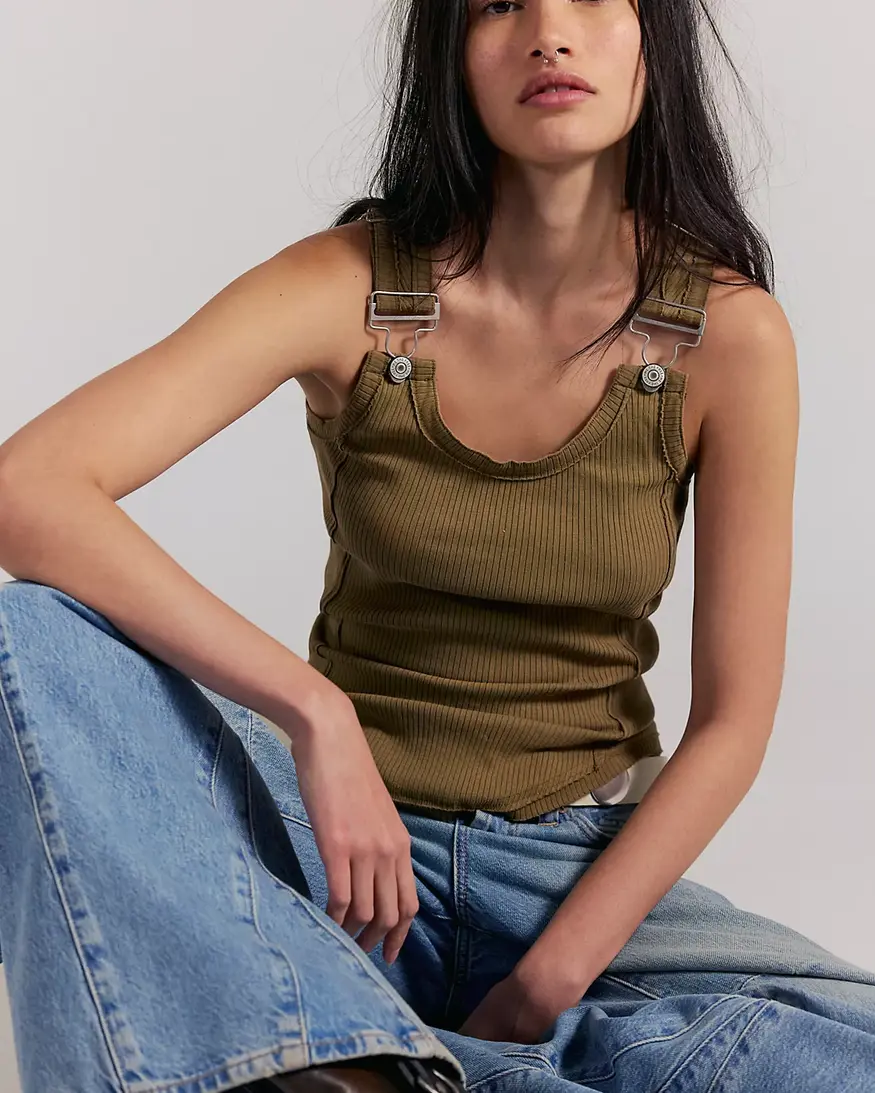 Free People Jamie Buckle Tank