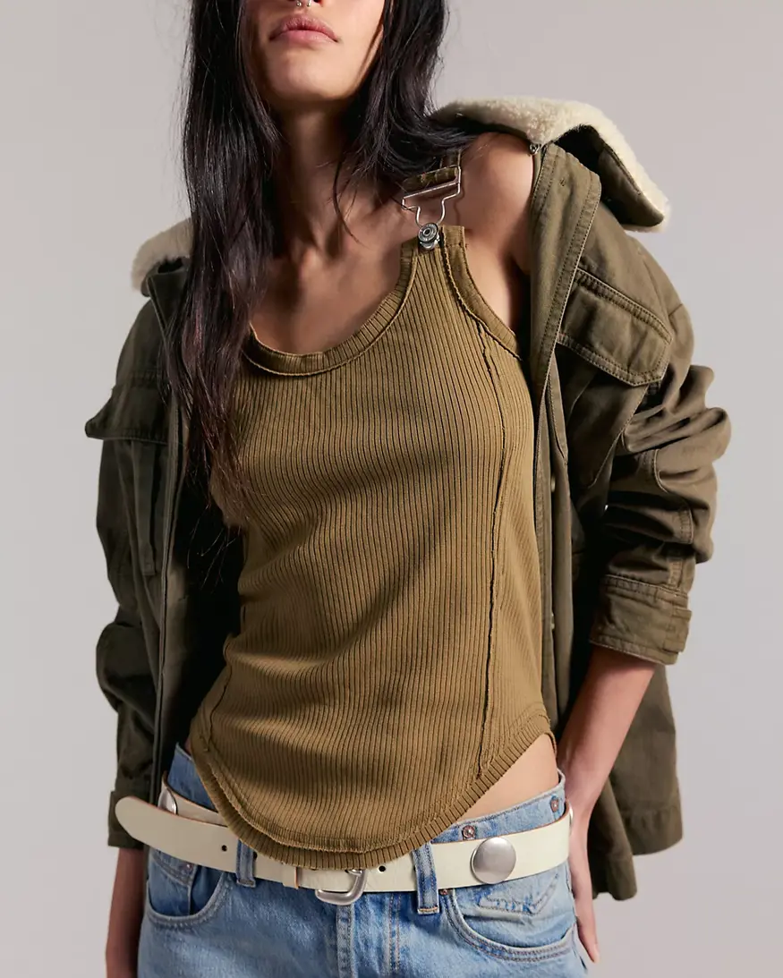 Free People Jamie Buckle Tank