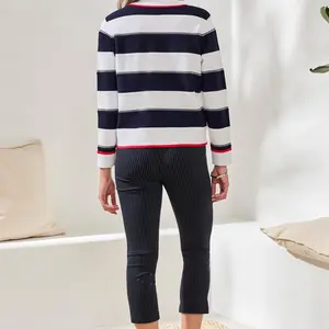 Tribal Lyza Striped Cardigan