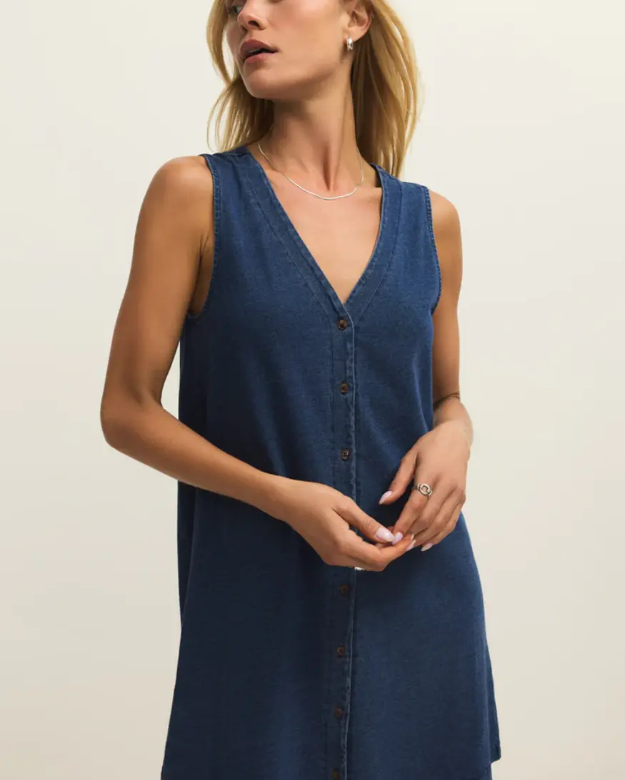 Z-Supply Solace Denim Mini Dress