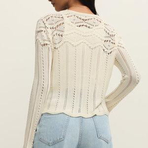 Z-Supply Alycia Crochet Sweater