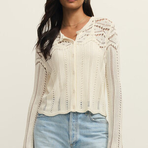Z-Supply Alycia Crochet Sweater