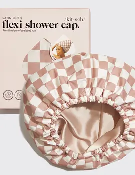 Satin Lined Shower Cap