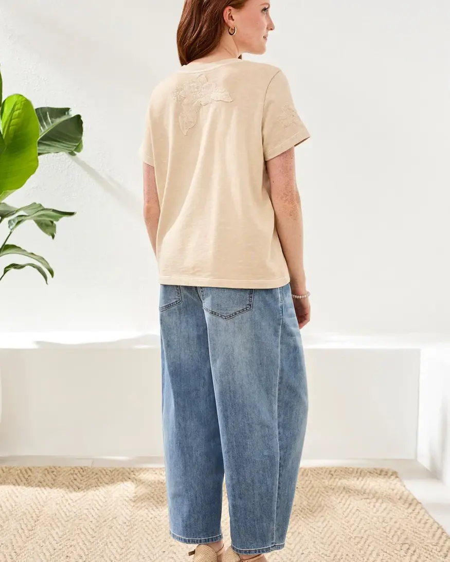 Tribal Livy Applique T-Shirt