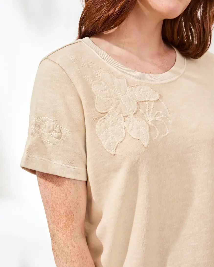 Tribal Livy Applique T-Shirt