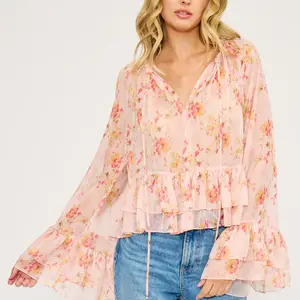 Lucy Paris Rochelle Peplum Top