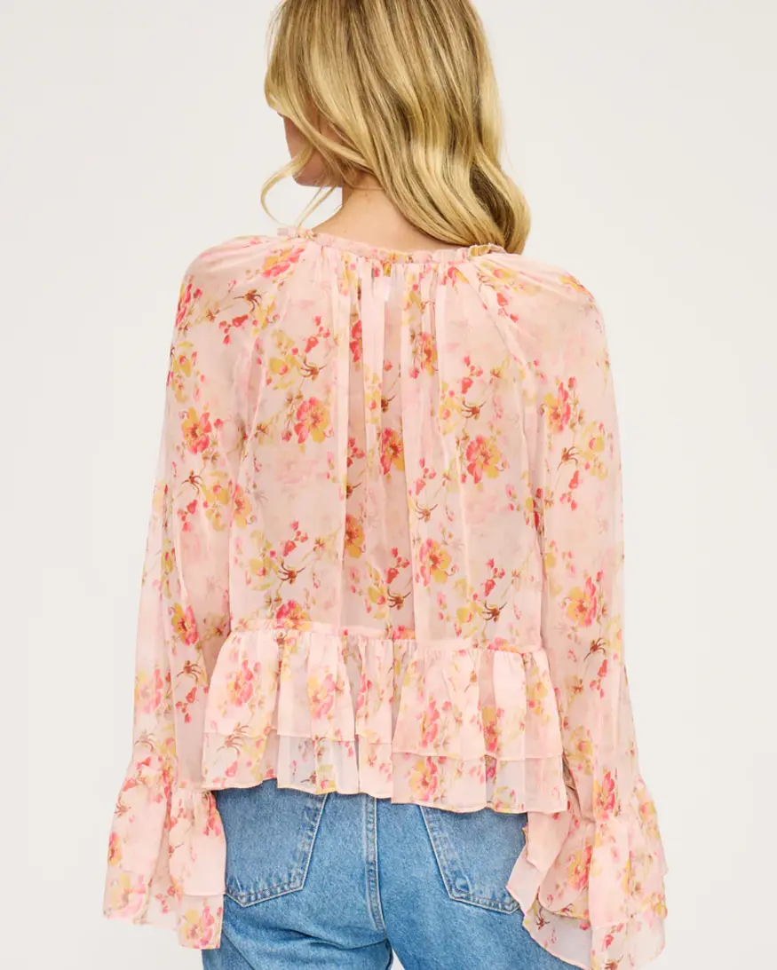 Lucy Paris Rochelle Peplum Top