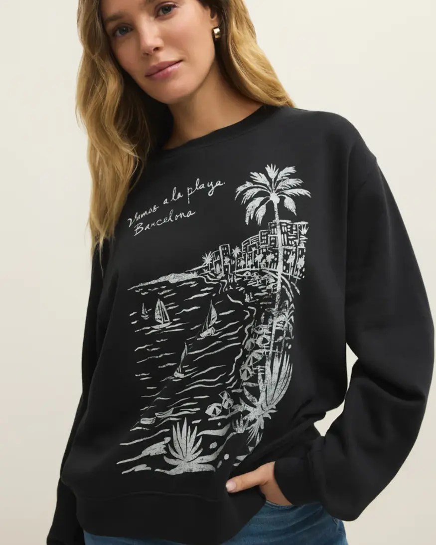 Z-Supply La Playa Boyfriend Sweatshirt