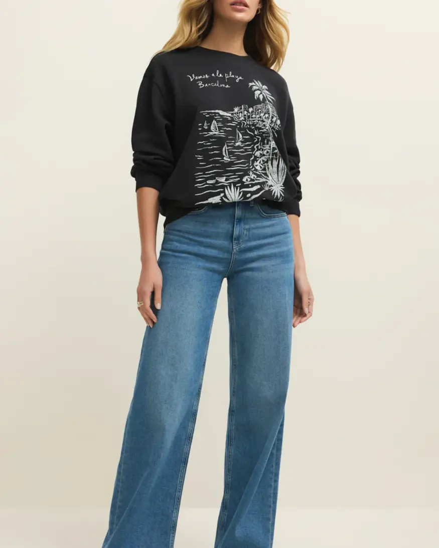 Z-Supply La Playa Boyfriend Sweatshirt