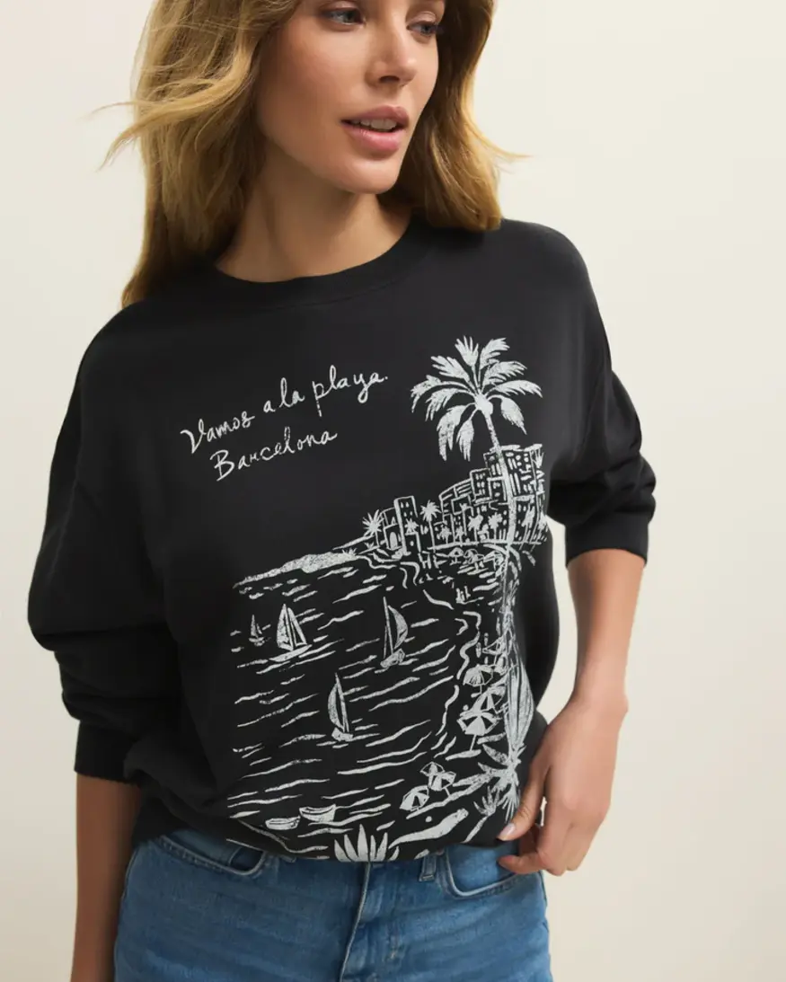 Z-Supply La Playa Boyfriend Sweatshirt