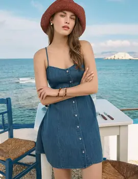 Z-Supply Angel Eyes Denim Mini