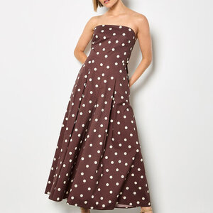 Apricot Bardo Polka Dot Jumpsuit