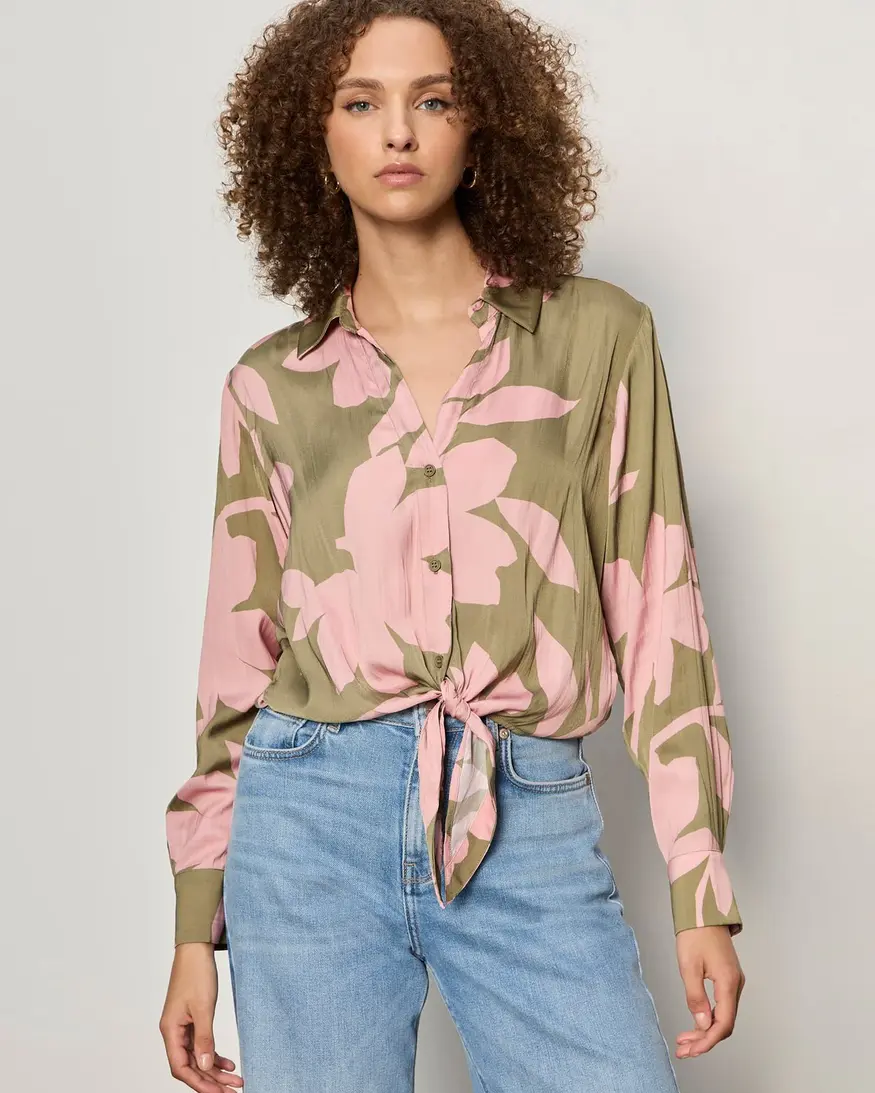 Sanctuary Lover Tie Shirt