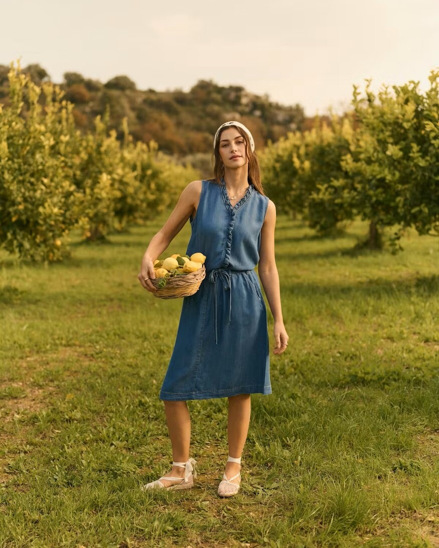 Cream Molly Sleeveless Blouse