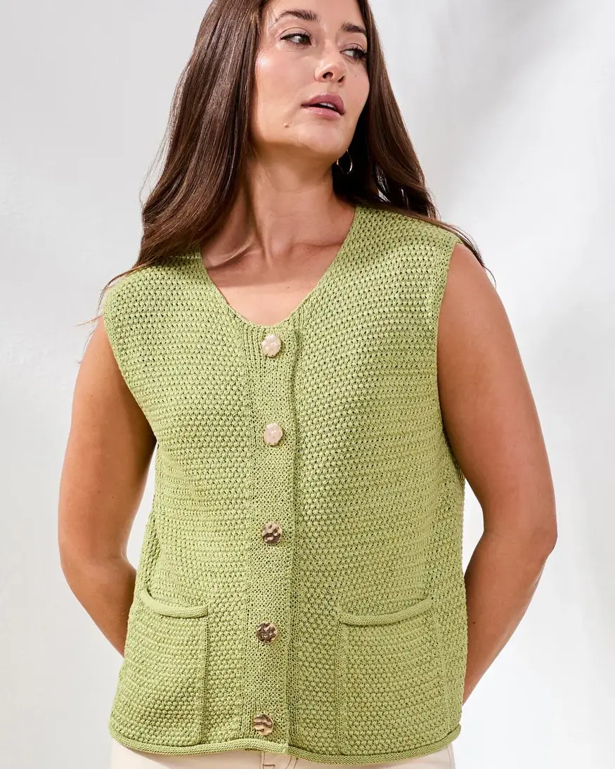 Tribal Larch Sweater Vest