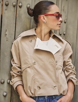 Esqualo Cameron Short Trench