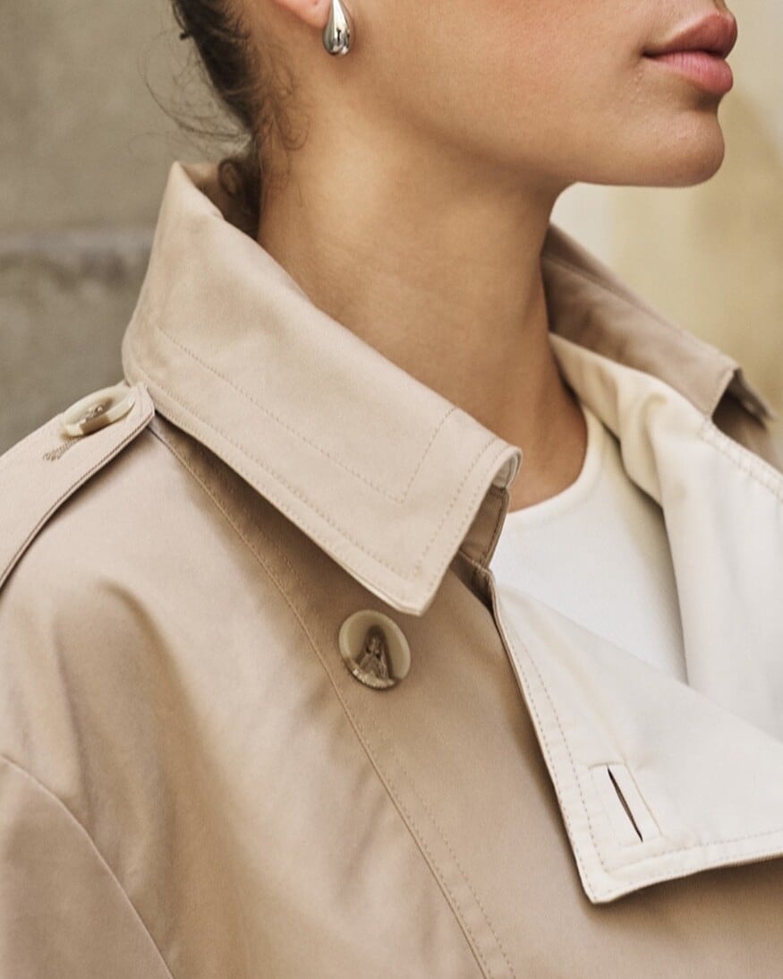 Esqualo Cameron Short Trench