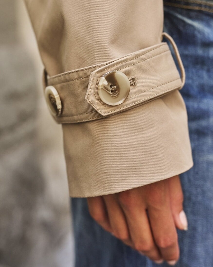 Esqualo Cameron Short Trench