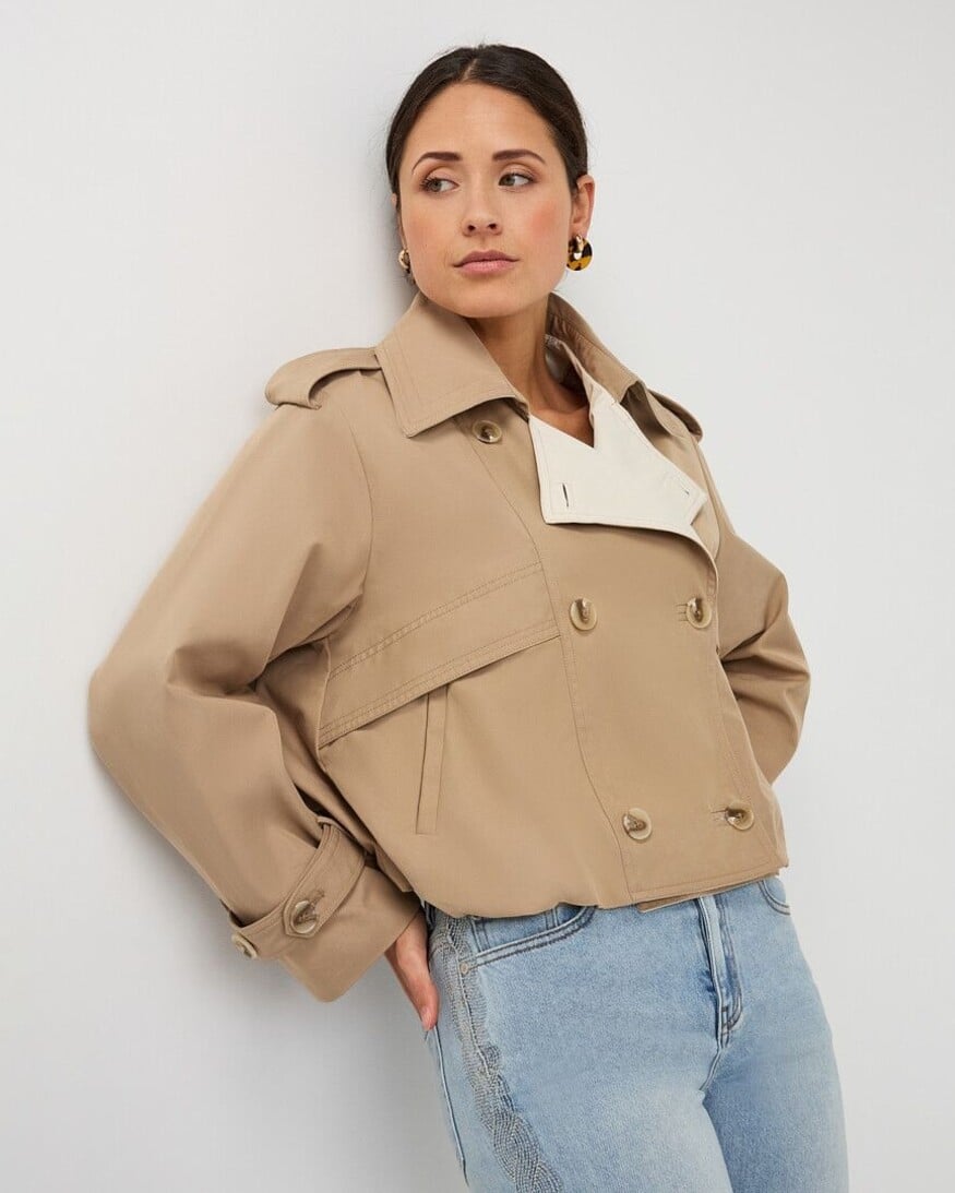 Esqualo Cameron Short Trench