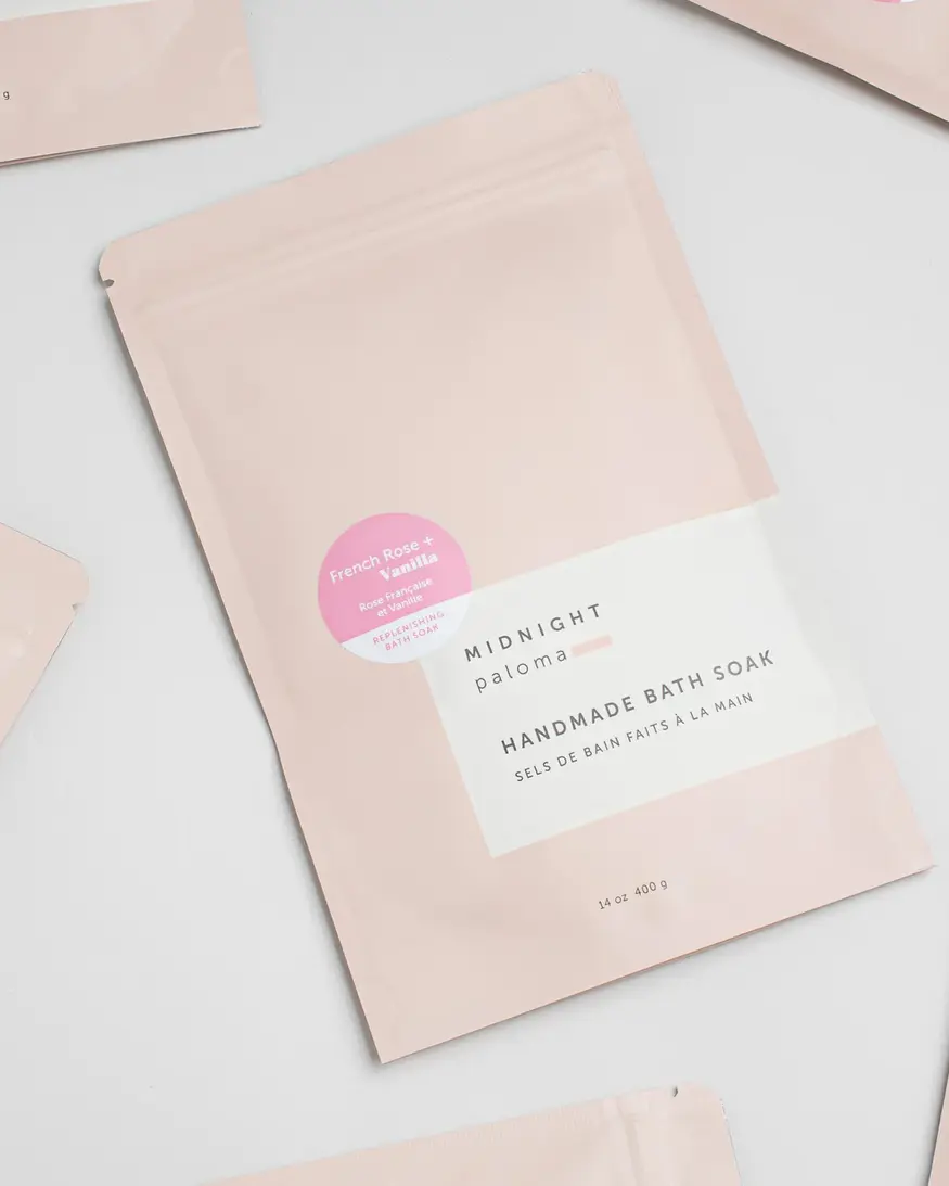 Midnight Paloma French Rose & Vanilla Bath Soak