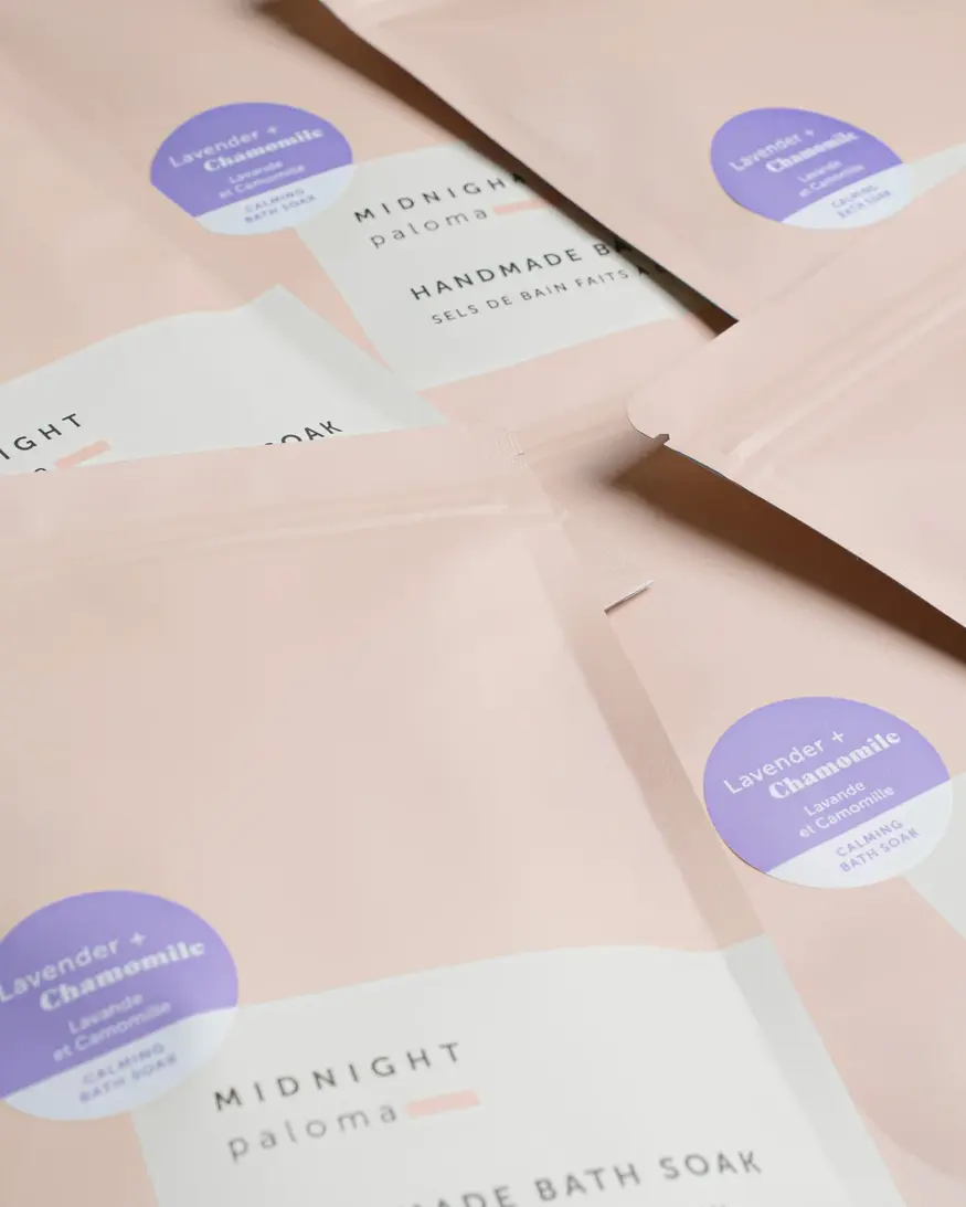 Midnight Paloma Lavender + Chamomile Bath Soak