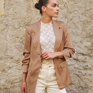 Esqualo Camilla 3/4 Sleeve Blazer