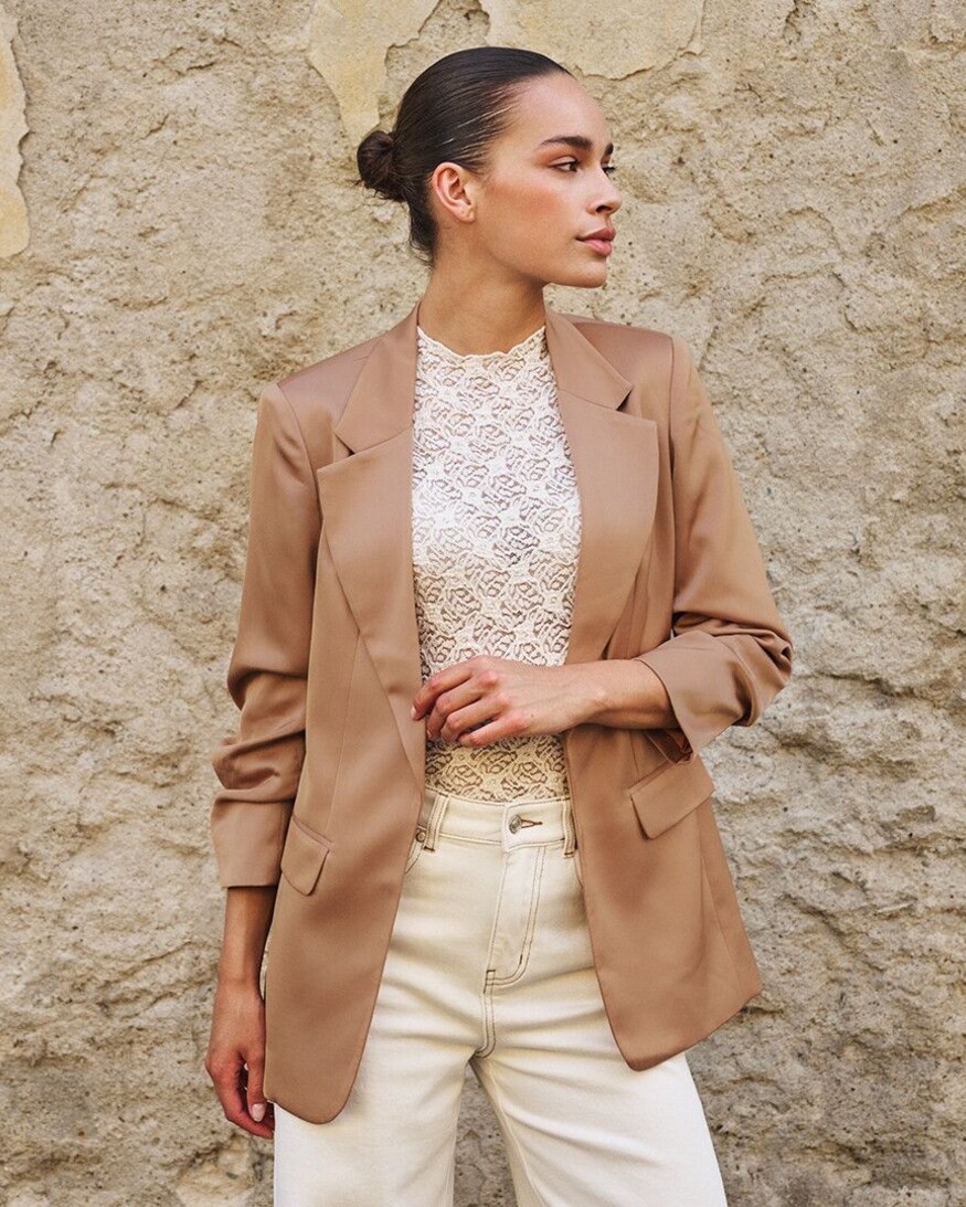 Esqualo Camilla 3/4 Sleeve Blazer