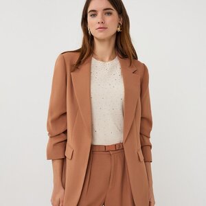 Esqualo Camilla 3/4 Sleeve Blazer
