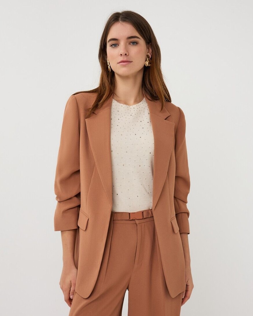 Esqualo Camilla 3/4 Sleeve Blazer