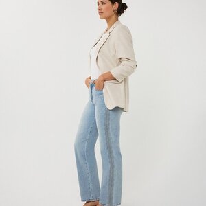 Esqualo Capri Ruched Sleeve Blazer