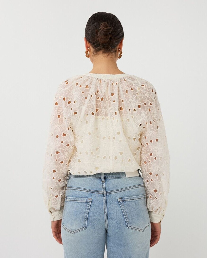Esqualo Carys Embroidered Blouse