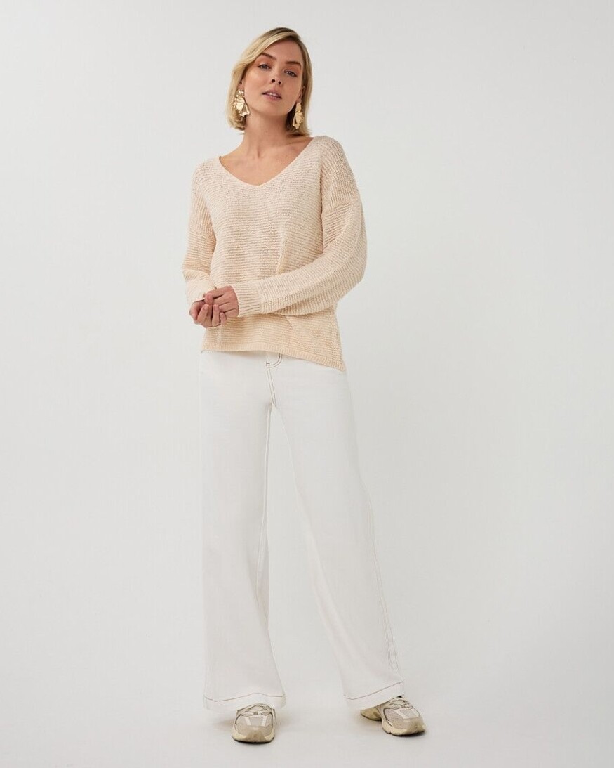 Esqualo Cedar V-Neck Sweater