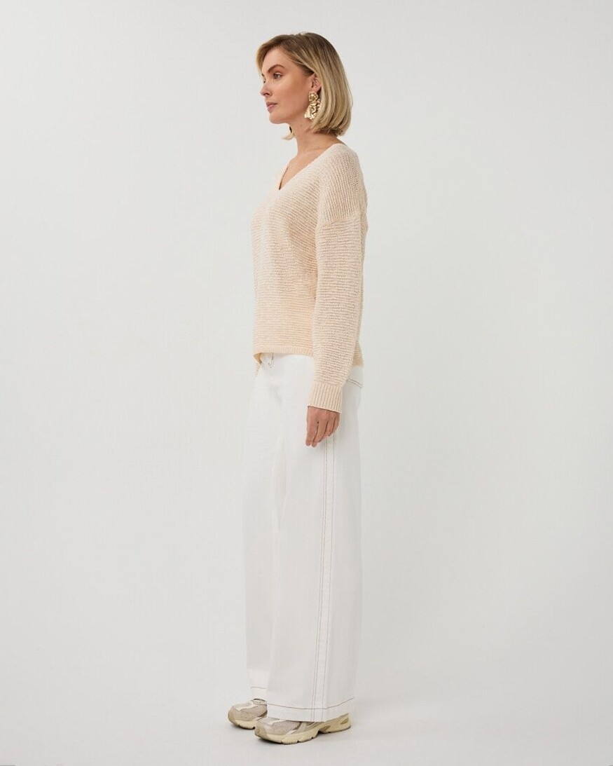 Esqualo Cedar V-Neck Sweater