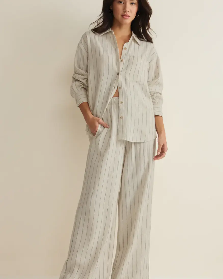 Z-Supply Alfie Striped Linen T