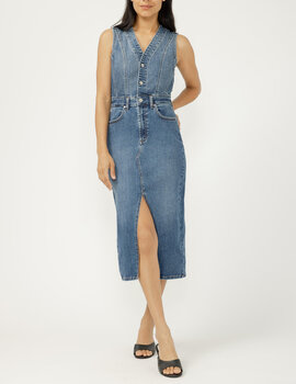Silver Jeans - For Us Denim Midi Dress