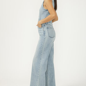Silver Jeans - For Us Denim Vest Jumpsuit