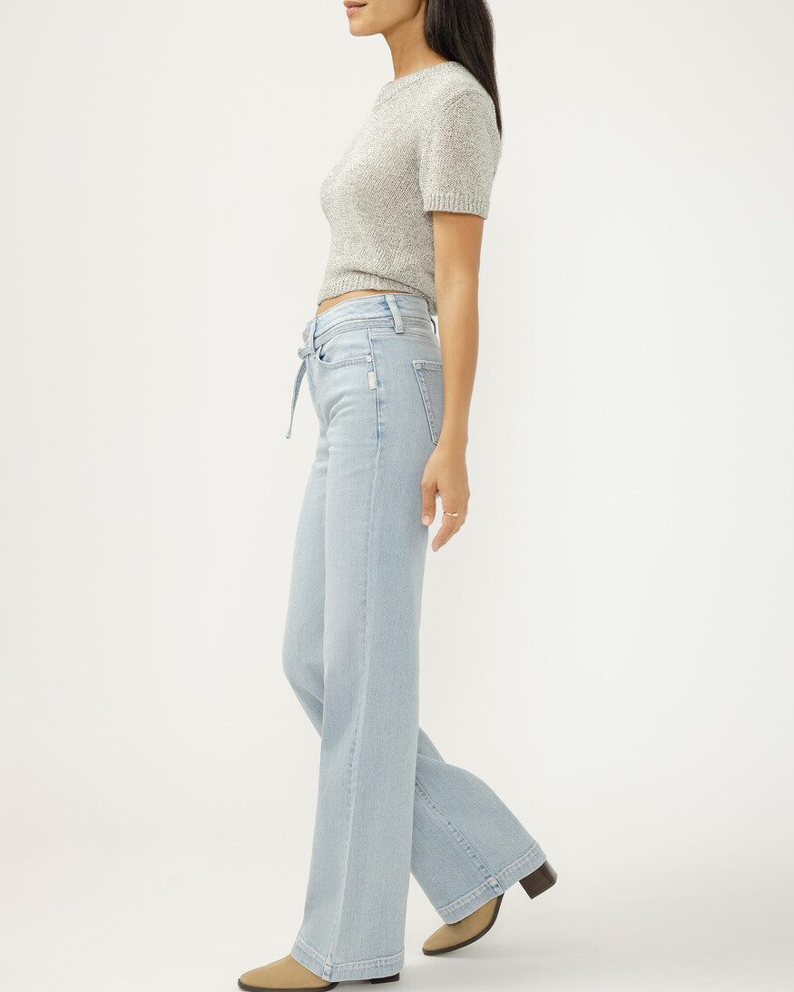 Silver Jeans - For Us Avery Trouser W/Belt - 31"