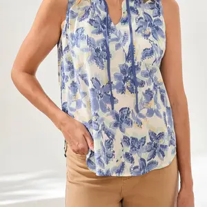 Tribal Ladale Sleeveless Blouse