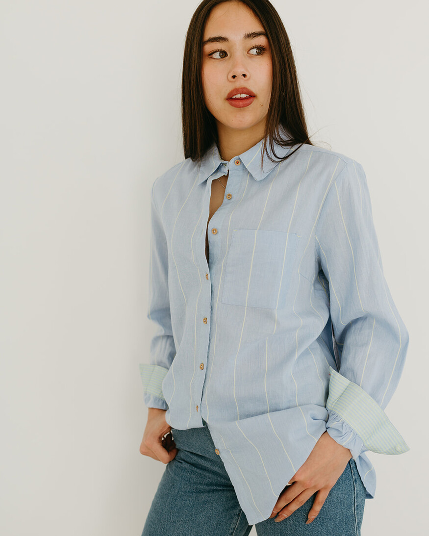 Tribal Lexanne Button Shirt