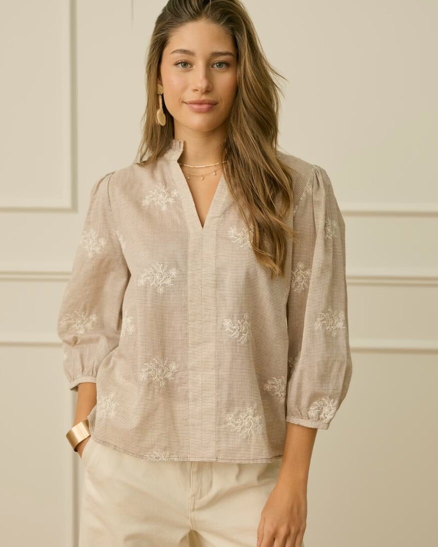 Cream Korey Blouse