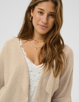 Cream Sillar Knit Bolero