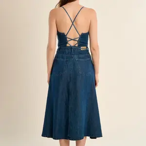 Molly Bracken Nashville Denim Midi