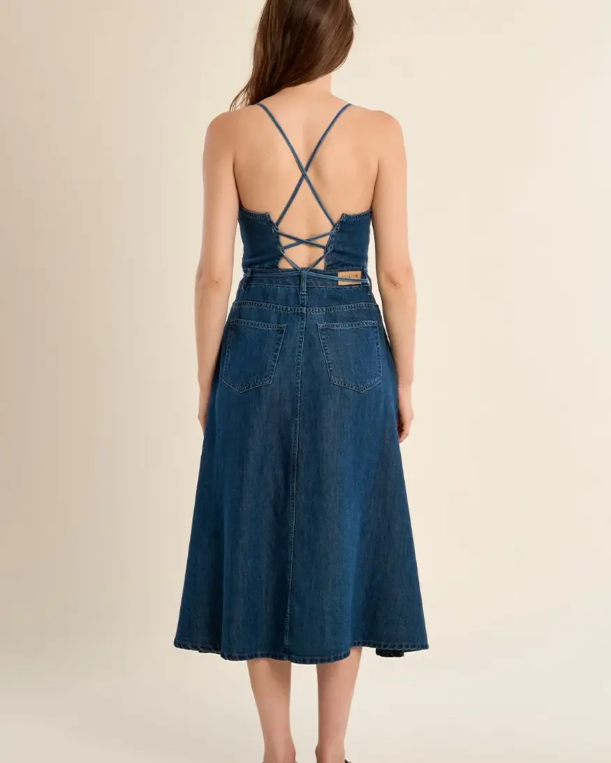 Molly Bracken Nashville Denim Midi