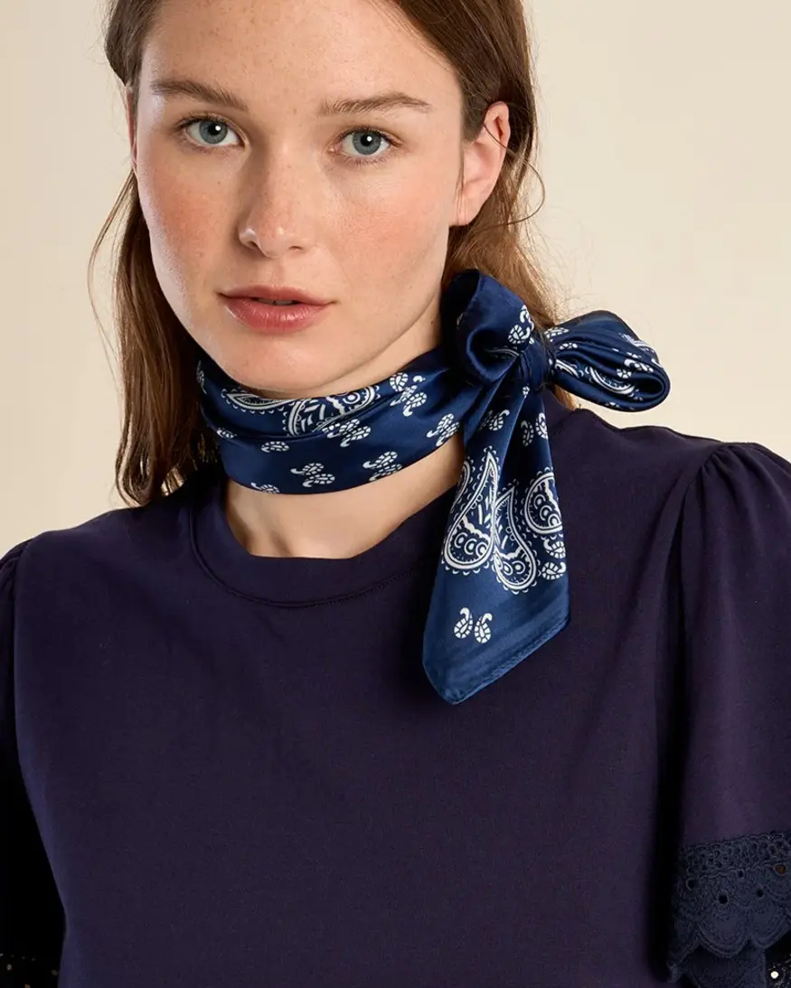 Molly Bracken Poppy Bandana Scarf