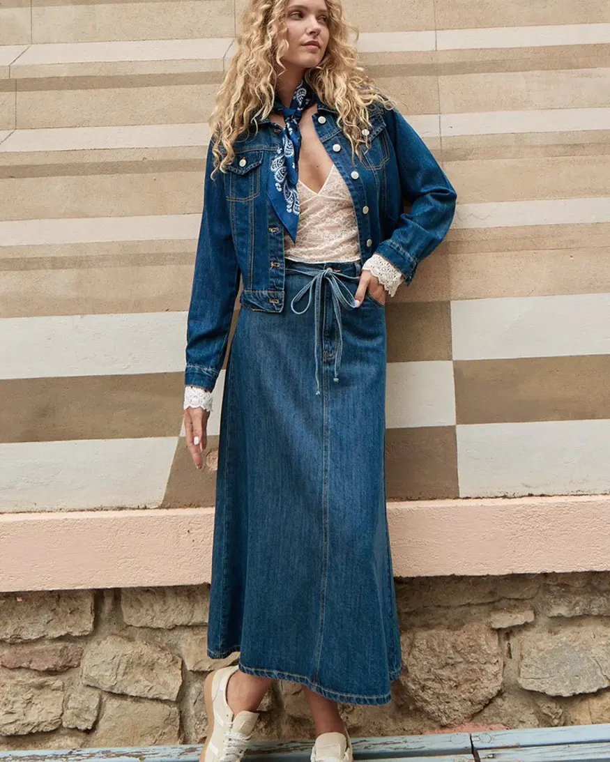 Molly Bracken Paloma Denim Maxi